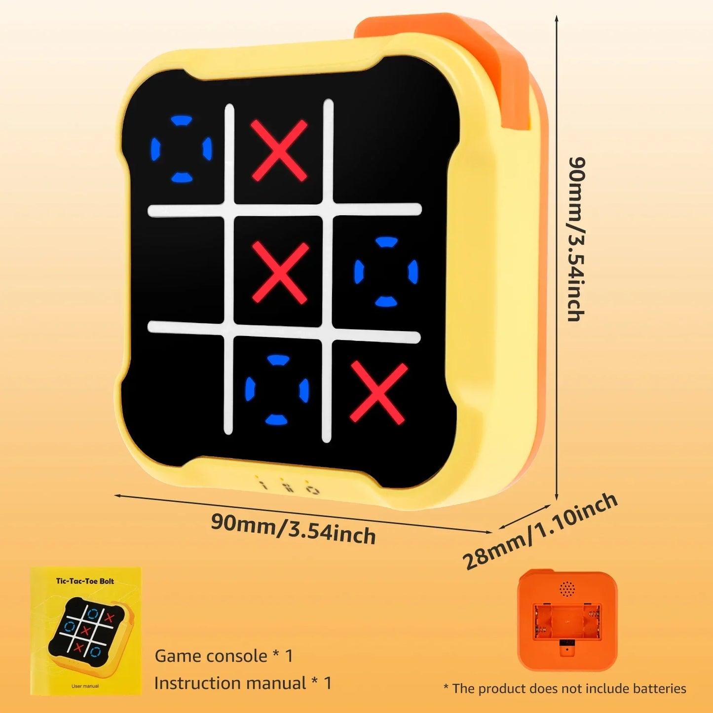 Fun Electronic Tic Tac To/ Noughts and crosses Game.