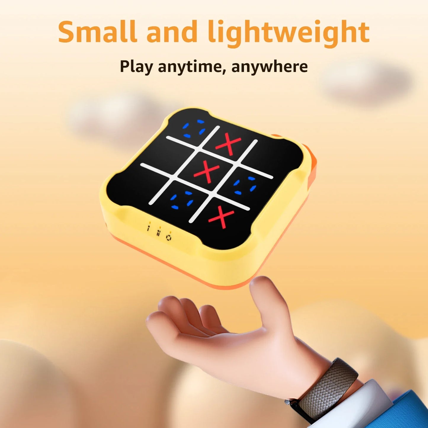 Fun Electronic Tic Tac To/ Noughts and crosses Game.